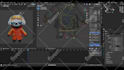 create 3d character animation, model, rig, light and render
