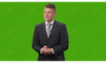 be your british male spokesperson on greenscreen with