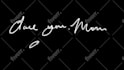 creative handwritten logo animation or signature in lettering style