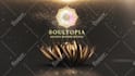 create golden lotus flower logo animation