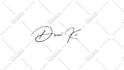 do a creative handwritten text logo animation and signature