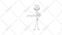 create drawing stick figure character video