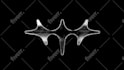 create shiny metallic 3d spinning logo animation