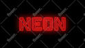 design amazing neon animations and logo