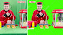 remove your green screen video background