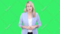 record your professional green screen spokesperson video