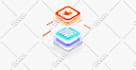 design professional isometric web animation for your landing page
