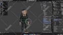 do 3d character modeling and rigging for animation