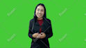 be your spokesperson on a green screen
