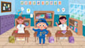 create distinct 2d animation kids song or nursery rhymes