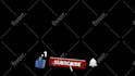 create a catchy animated youtube subscribe bell button