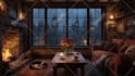create cozy ambient relaxing rain video for youtube channel