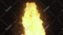 create an amazing explosive fire logo reveal animation