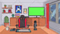 draw simple animation background or just bg illustration 2d anime