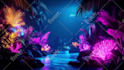 create unique fantasy relaxing meditation, sleep music video