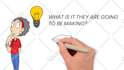create a whiteboard video for business, channel, education