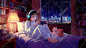 create the lofi animation that you will relax in it