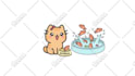 create 2d character animation with good pose, natural gesture and playful action