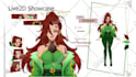rig live2d vtuber model with advanced physics