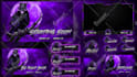 design animated custom twitch overlays,facecam and full stream