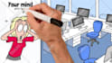 create custom whiteboard animation doodle explainer video