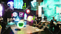 create 3d alien planet logo animation