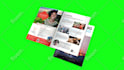 create a magazine or book promo 3d animated video