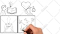 do a whiteboard animation explainer video 15 minuets