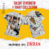 create custom newspaper pattern tshirt design
