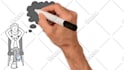 make a custom whiteboard animation explainer doodle video