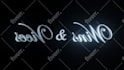 create a shiny metallic 3d logo spinning or 3d rotating animation