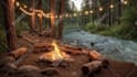 create cozy ambient rain video for youtube channel