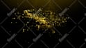 create golden liquid splash intro animation video