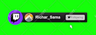 create twitch follow animation