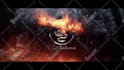 do fire logo animation explosion cinematic 3d reveal intro