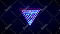 create glitch logo reveal animation