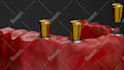 do custom 3d product, science and medical animation