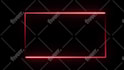 design animated webcam overlay with neon and nice effects