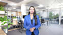 create a promotional spokesperson video