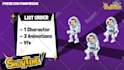design and animate 2d game asset character sprite sheet for your game