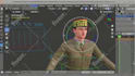 create 3d gltf models and program them in threejs or babylonjs