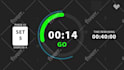 create a trendy countdown timer for you