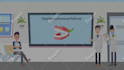 create 2d explainer video animation modern style