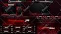craft animated kick, twitch overlay, logo, kick, twitch stream package