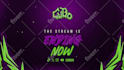 create custom animated stream overlay pack for twitch, kick, youtube, tiktok