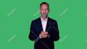 record an engaging green screen spokesperson video