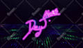 animate your logo in a vj loop background