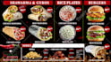 design restaurant menu board, static or animated TV menu