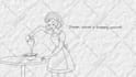 do trendy hand drawn and illustrated  animated lyric video