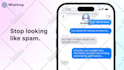make a phone text message chat conversation  animation video